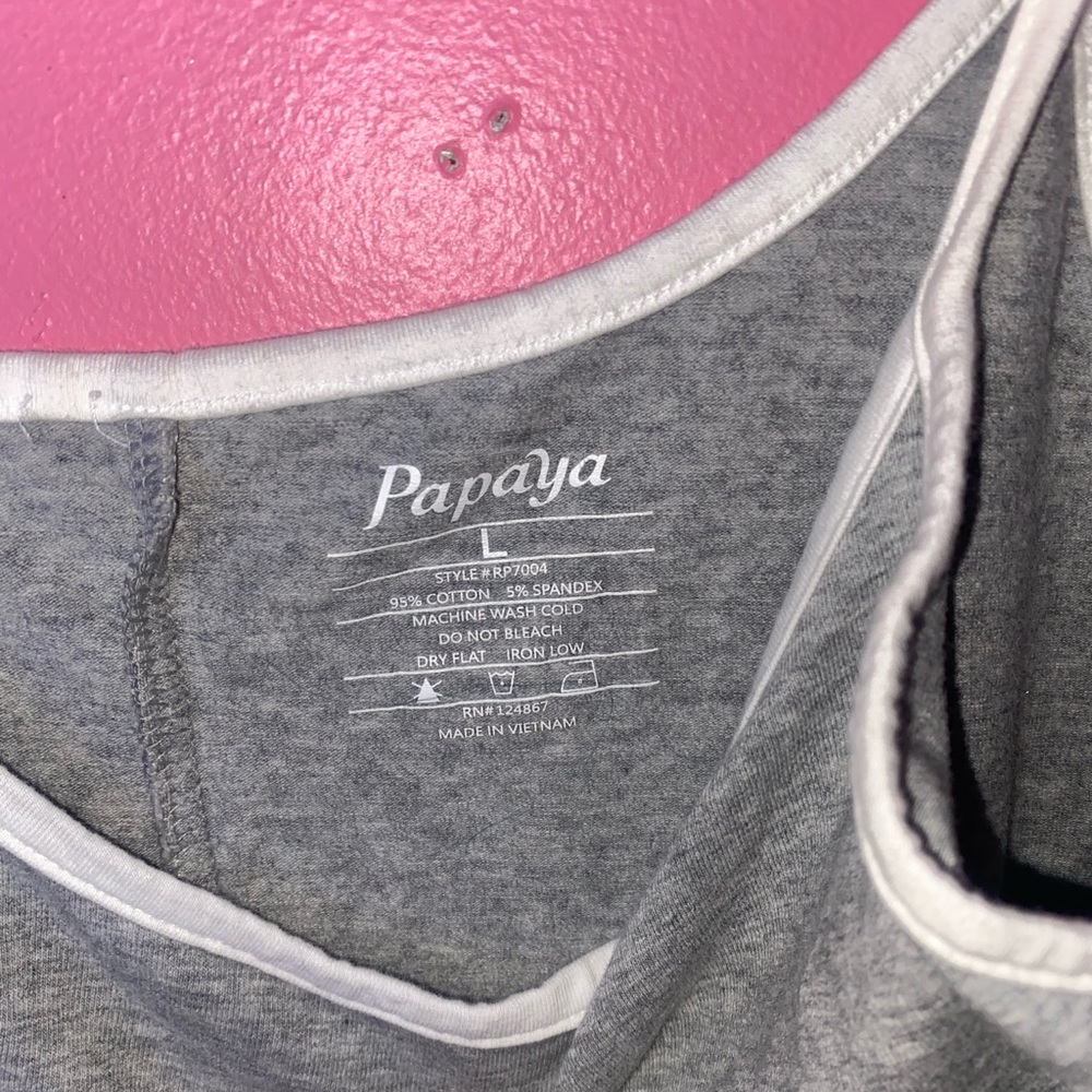 grey body suit